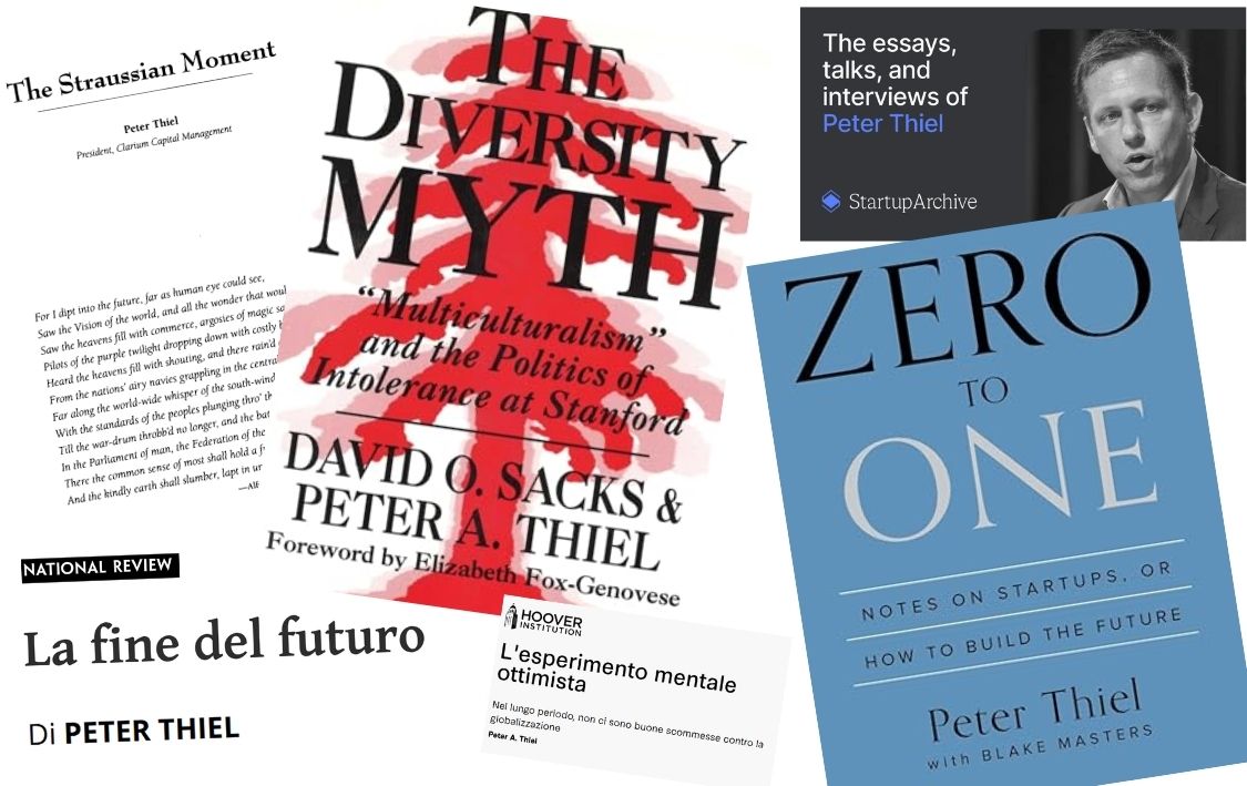 Peter Thiel - Libri e discorsi